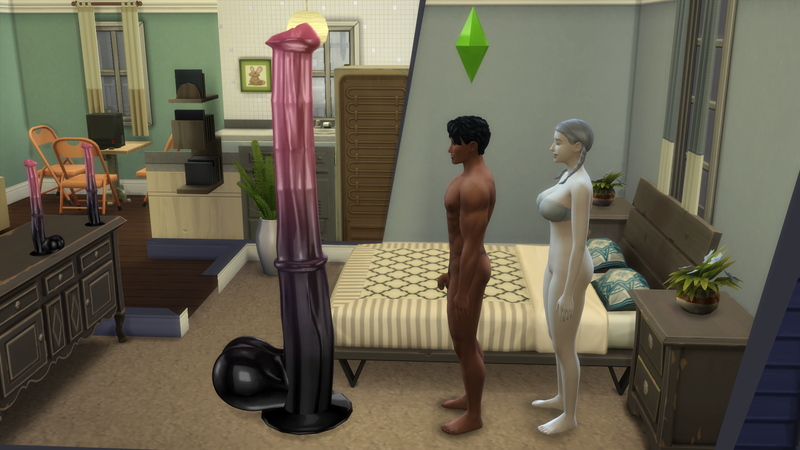The dildo kept falling off his head and becoming furniture. Truth is stranger than fiction.